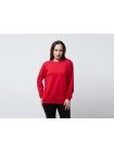 Scarlet Sweater Merah Polos